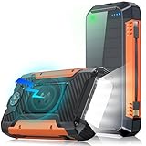 4. Chargeur Portable avec 2 Câbles Amovibles Intégrés: Les câbles intégrés se rangent facilement dans leur rainure de maintien ; plus de 50000 tests de flexion prouvent leur robustess, anti déchirure et anti pliure, compatibles avec la plupart des smartphones et autres appareils.