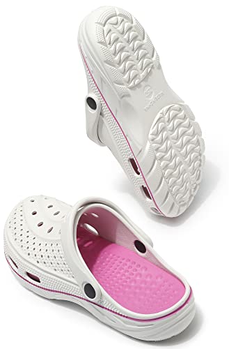 Image of INMINPIN Mens Womens Garden Clogs Shoes Beach Slippers Pool Water Sandals with Comfortable Arch Support Insole