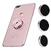 VizGiz 3 Pack Universal Dashboard Phone Holder Steering Wheel Magnetic Phone Mount Car Cradle Stand Sticker for GPS Tablet Phone X 8 7 6s 6 Plus Galaxy S8 S7 S6 Edge,Note 5 4 etc