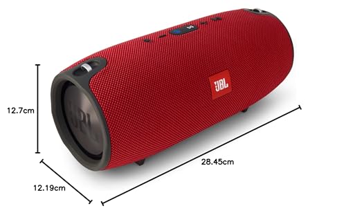 harman kardon / jbl Altavoz Bluetooth portátil (cancelación de ruido y carga USB), Rojo