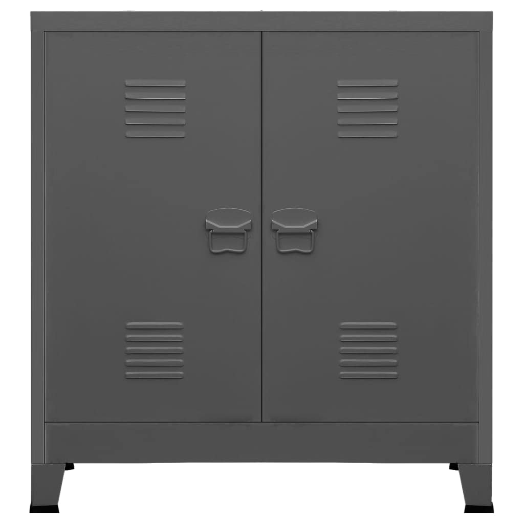 vidaXL Classificatore Industriale Antracite 90x40x100 cm in Acciaio