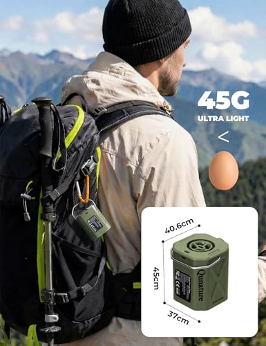 Pompe à air électrique 45 g de camping avec éclairage LED et 5 embouts