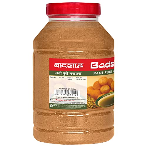 Image of Badshah Pani Puri Masala Powder - 1Kg | Blended Spice Mix | Golgappa /Puchka Masala Powder | Instant Pani Puri Masala | No Artificial Flavour & Colour