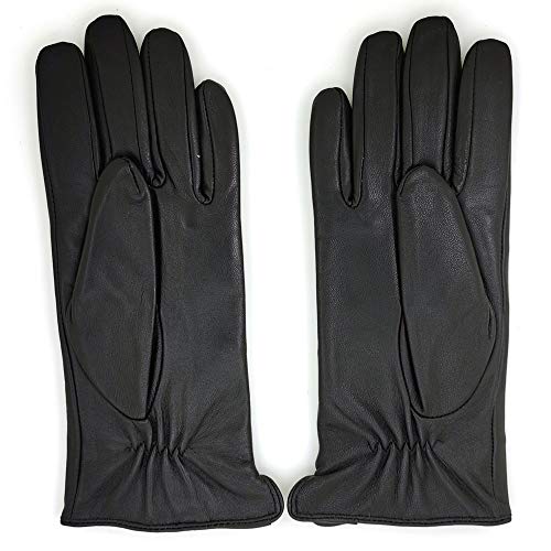 ZLUXURQ Lambskin Touchscreen Driving Gloves