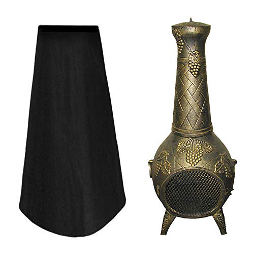 Alnn Large Patio Heater Chiminea Cover Heavy Duty Waterproof Garden Prevent Rain Sun UV Protector Outdoor for Home Garden Outdoor Funiture Covers