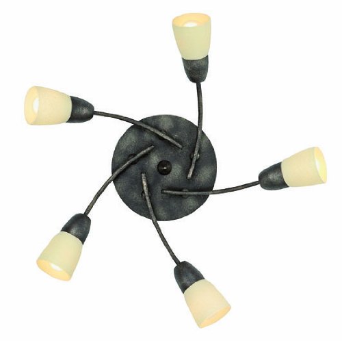 Preisvergleich Produktbild Paul Neuhaus, Deckenleuchte, 5xE14 / 40W, rost