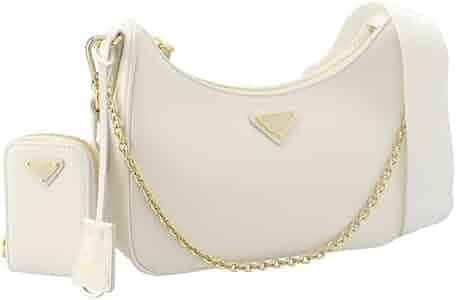 PRADA カーフレザー 2way ボディバッグ PRADA プラダ バッグ レディース マリンプリント 2WAY クロス
