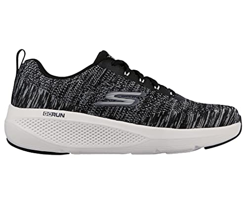 Image of Skechers Men's GOrun Elevate-Lace Up Performance Athletic Running & Walking Shoe Running, Black /Grey /White, 13 X-Wide