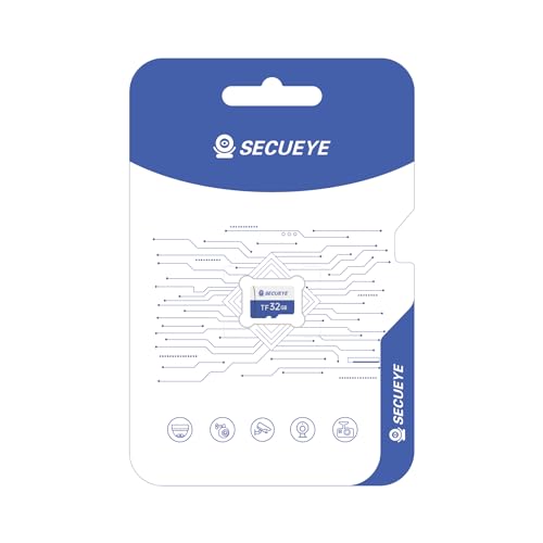 SECUEYE 32GB TF Memory Card Class 10 FAT32 High Speed...