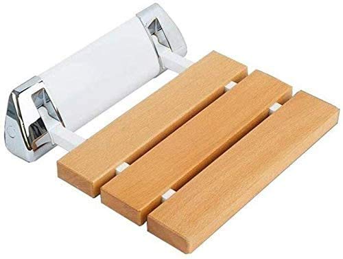 Ayuda para el baño de personas mayores: taburete de ducha de madera