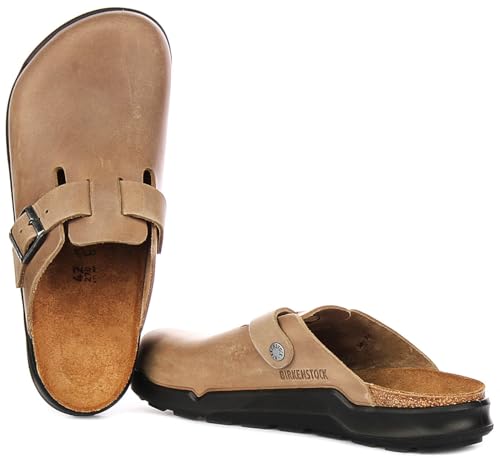 Birkenstock Boston Crosstown Clogs, Tobacco, Regular Fit3