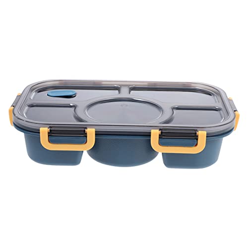 Alipis Scatola Bento Portatile Multi Per Pranzo Contenitore Per Alimenti Con Design Semplice e Adulti Per Ufficio e Scuola Sfumato