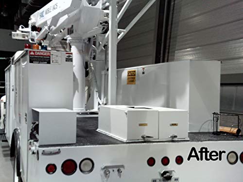 Rust Bullet Whiteshell (1/4 Pint) - Gloss White Rust Preventative Protective Coating, Uv Resistant - No Topcoat Needed #TOP4