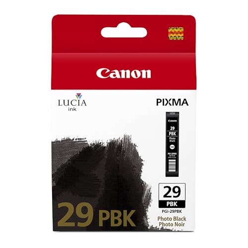 Canon PGI-29 Genuine Photo Black Ink Tank, Compatible with PIXMA PRO-1 Printers