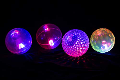 TickiT 72207 Large Texture Sensory Flashing Ball Set