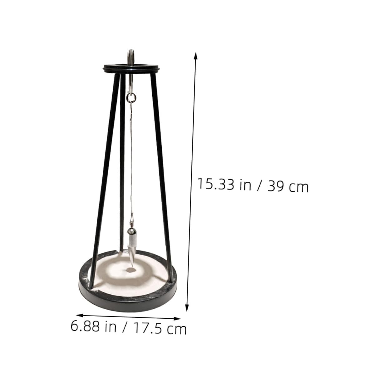 UPKOCH Pendulum Sand Box Storage Desktop Home Decor Creative for Family and Friends
