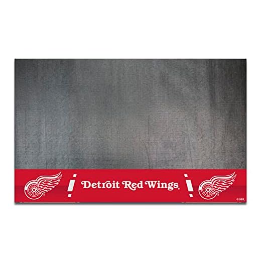 Fanmats NHL Detroit Red Wings Grill Mat, Small