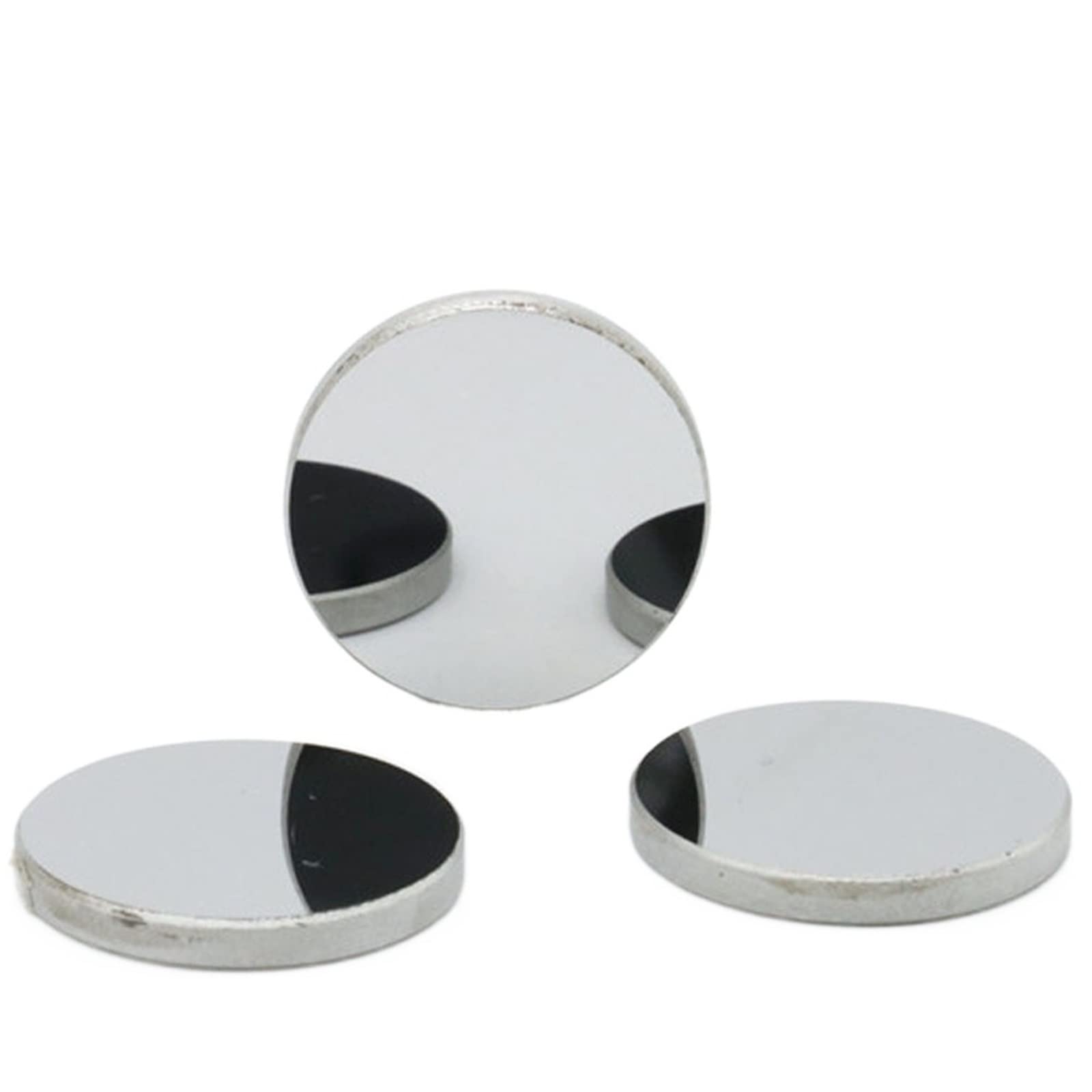 Co2 Laser Mirror Dia. 15 19.05 20 25 30 38.1mm Mo Reflect Mirror for Co2 Laser Engraving and Cutting Machine(Pack of 1pcs,25mm)