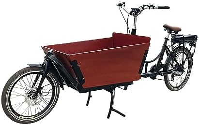 cozytrikes Bakfiets Family Cargo Mid-Loader Electric Bike Bicycle