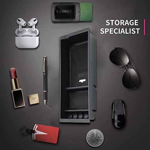 Oceson Center Console Armrest Insert Organizer Tray Pallet Storage Box Container For Ford F150 2015-2020，Ford F250 F350 2017-2022 Superduty #TOP1