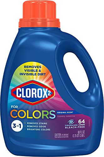 Clorox 2 for Colors - Stain Remover and Color Brightener 88 Ounces (Packaging May Vary)