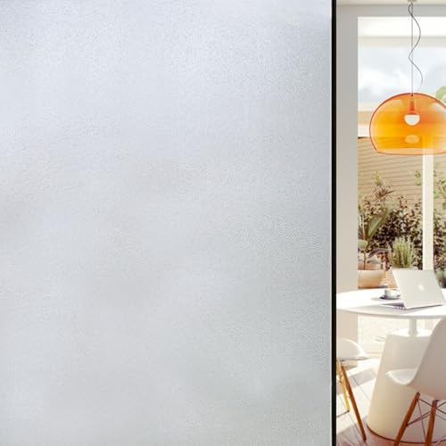 Homewell Raamfolie HR++ 70x300cm – Statische Anti Inkijk Raamfolie Matglas – Zonwerend & Isolerend – Warmtewerend – Privacy Folie voor Dubbelglas & Badkamer