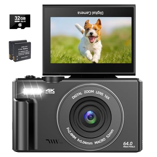 64MP Compact Auto-Focus Vlogging Camera