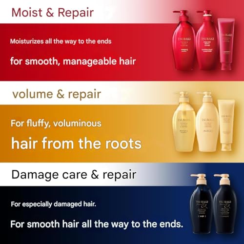 Moist Repair Tsubakii Shampoo and Conditioner Refill Pack Set image 5