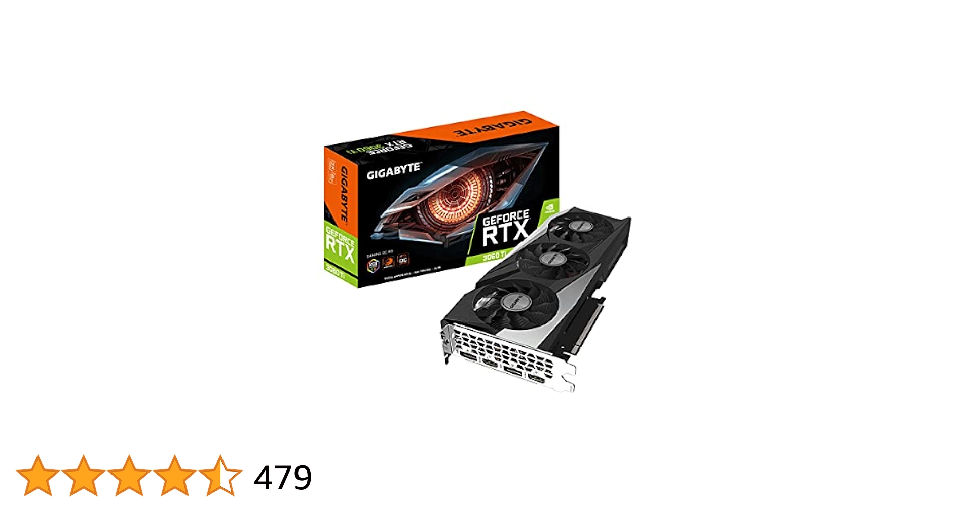 ギガバイト　GeforceRTX3060Ti Powerful GIGABYTE GeForce RTX 3060 Ti Gaming OC Graphics Card.