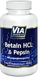 hcl technologies jobs in Deutschland hergestellt Betain HCL + Pepsin 120 vegane Kapseln, 1700mg Betain HCL, hochdosiert, in Deutschland hergestellt