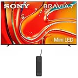 Sony K75XR70 75 Inch 4K Bravia LCD Mini LED Full Array HDR Google TV with an AudioQuest G8 8-Outlet USB-A/USB-C AC Power Surge Protector (2024)