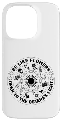 Be Like Flowers Open To The Ostara Light Pagan �C�[�X�^�[ �t �X�}�z�P�[�X iPhone 14 Pro �p