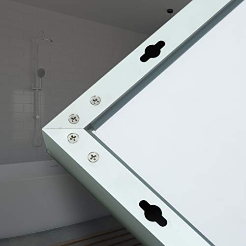 24" X 32" Led Bathroom Mirror, Bathroom Mirror With Lights, Led Mirror For Bathroom, Lighted Bathroom Mirror, Anti-Fog Dimmable Adjustable Light Makeup Mirror #TOP7