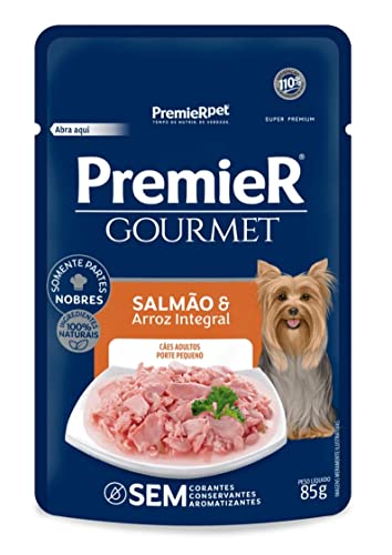 PREMIER GOURMET CAES AD PEQ PORTE SALM 85 G