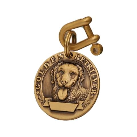 Davisia Pure Copper Personalized Dog ID Tags Cover