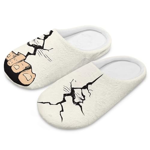 Holiday Slippers for Women Fuzzy Warm Indoor Bedroom Shoes Ladies Adults Comfy Cozy Machine Washable Plush