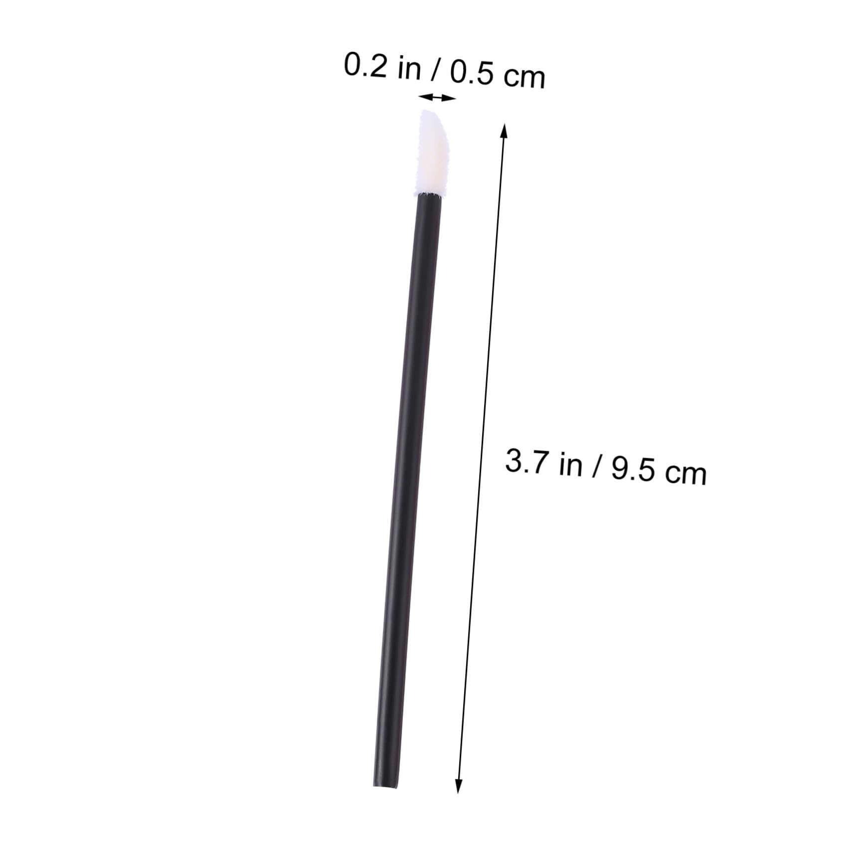 PartyKindom 200Pcs Lipstick Applicators Makeup Brush Tool for Lip Makeup Comfortable Bristles for Smooth Application Variety Pack