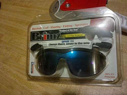 Brimz sapphire ice flip up sunglasses for all caps2