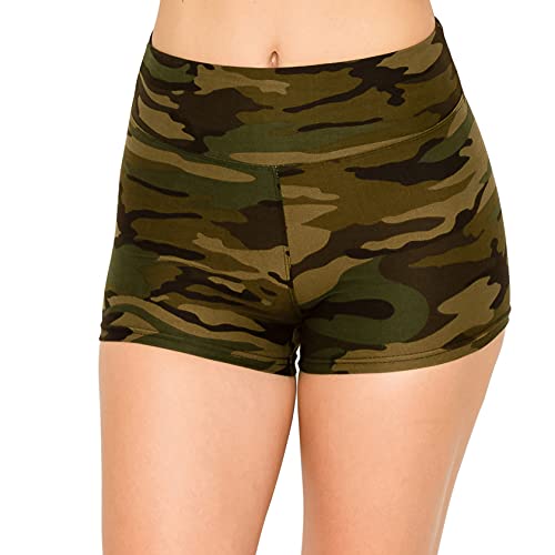 Image of ALWAYS Yoga Shorts for Women - High Waisted Workout Biker Shorts for Yoga, Running & Under Dress Anti-Chafing Comfort