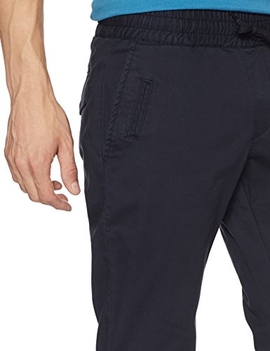 Image of Amazon Brand - Symbol Men's Slim Casual Trousers (AW17TRS-08-7 Navy 38)
