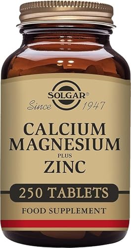 Solgar Calcio, Magnesio y Zinc | 250 Cápsulas Vegetales