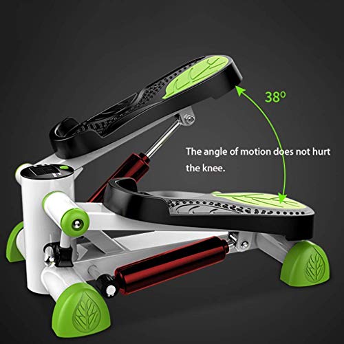 Mini stepper hydraulique vert MU pour fitness à la maison et body sculpting