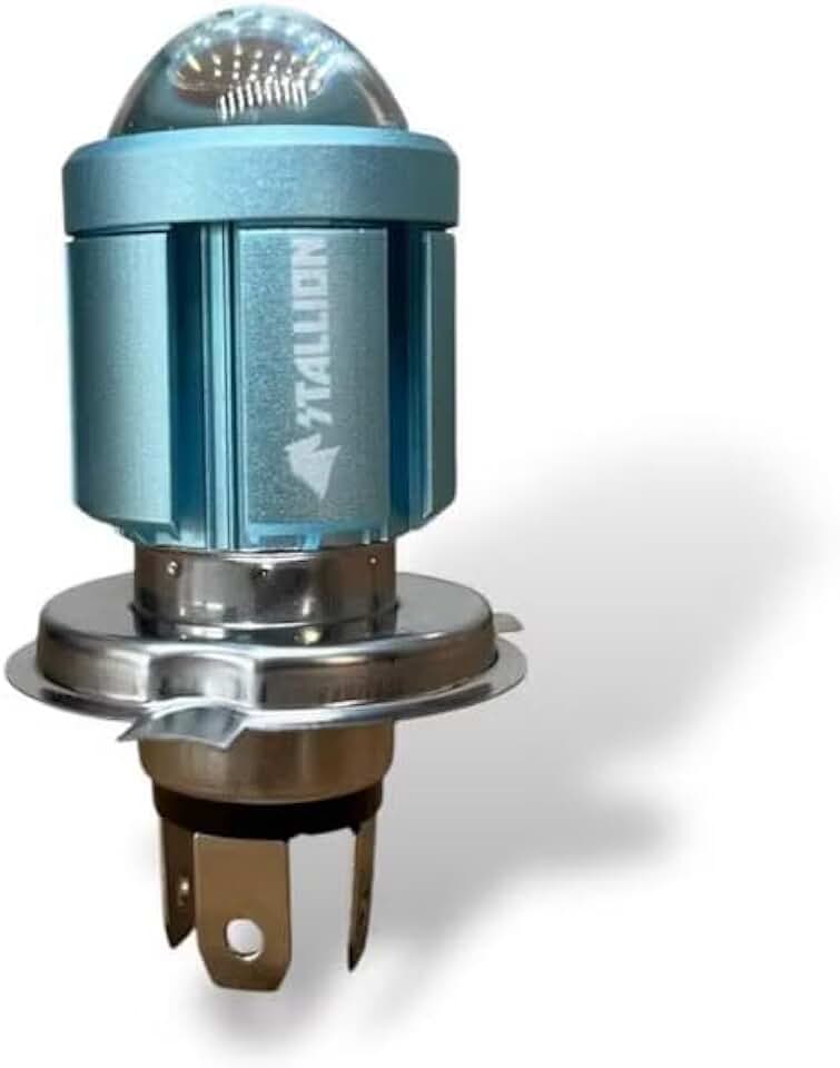 Lâmpada LED H4 para Farol Principal de Moto e Carro, Xenon Projetor, 6500K Branca, Plug and Play, ST-G301, 2 Unidades