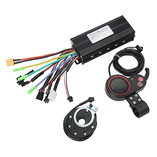 Alomejor Controlador de Motores Sem Escova de Onda Sinewave 24V 36V 48V 30A Colorido Painel V889 Sen