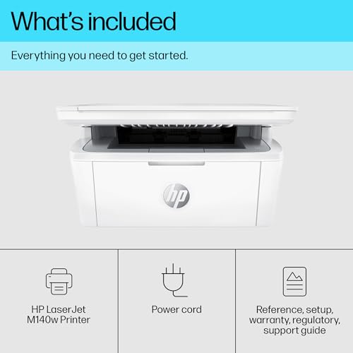 HP LaserJet MFP M140w Wireless Black & White Multi-function Printer | 1 Year Limited Warranty Auto-On/Off technology | Smallest multifunction laser in its class - Image 11