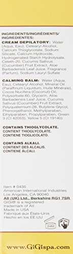 Gigi Hair Removal Cream For Face With Calming Balm (2 Pack)