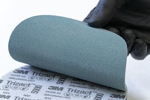 Disque abrasif 3M Trizact 5000 élimine les micro-rayures avant lustrage