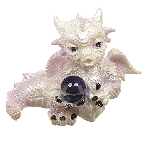Image of HoitoDeals 1Pcs Decorative Foresight Fantasy Winter Warrior Dragon Figurine For Home Novelty Ornament