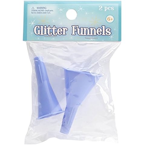 Advantus Sulyn Glitter Funnels, 2 Pack , Blue Cover