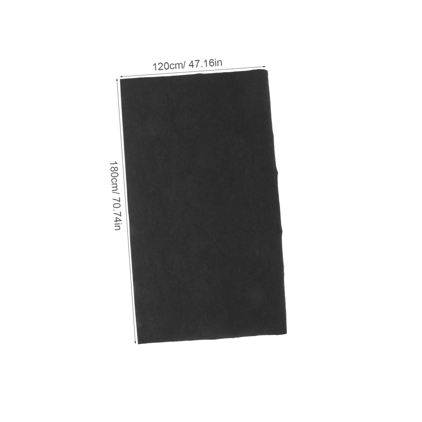 Veemoon Tapis de Sol de Garage Absorbant L’Huile et Protégeant Le Sol en Feutre Chimique Antidérapant Garage Noir et Abri